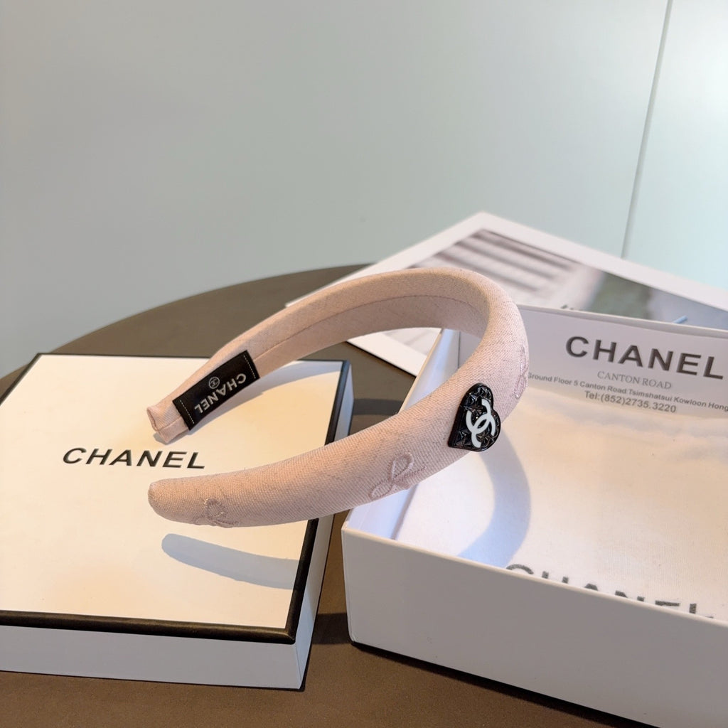 CHANEL Logo Headband