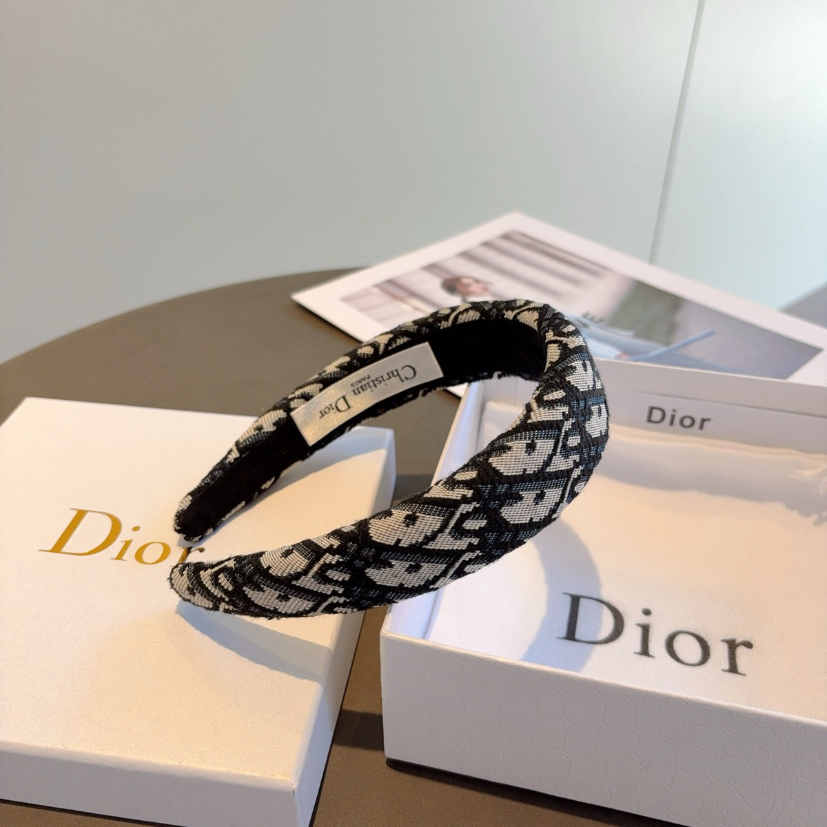 DIOR Logo Headband