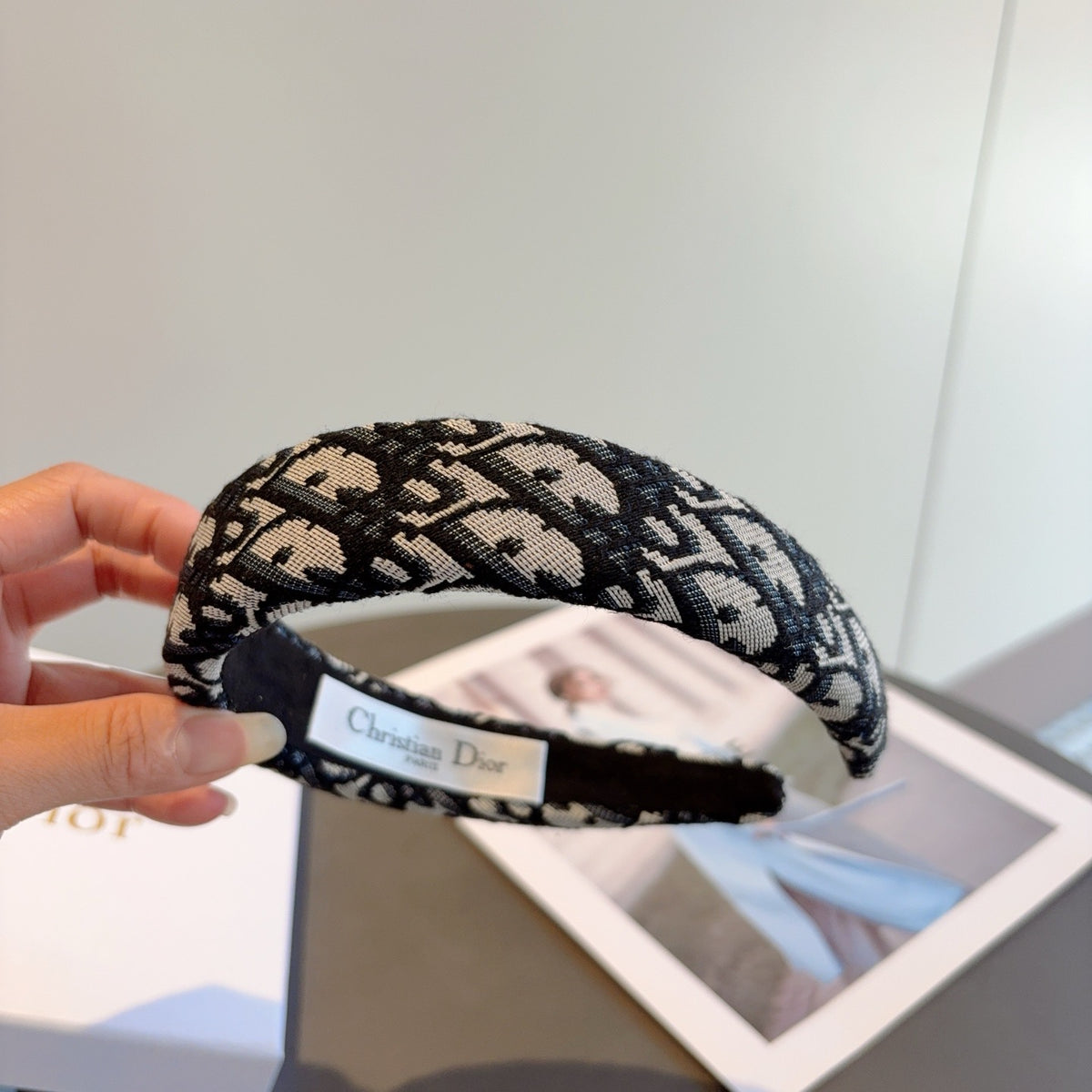DIOR Logo Headband