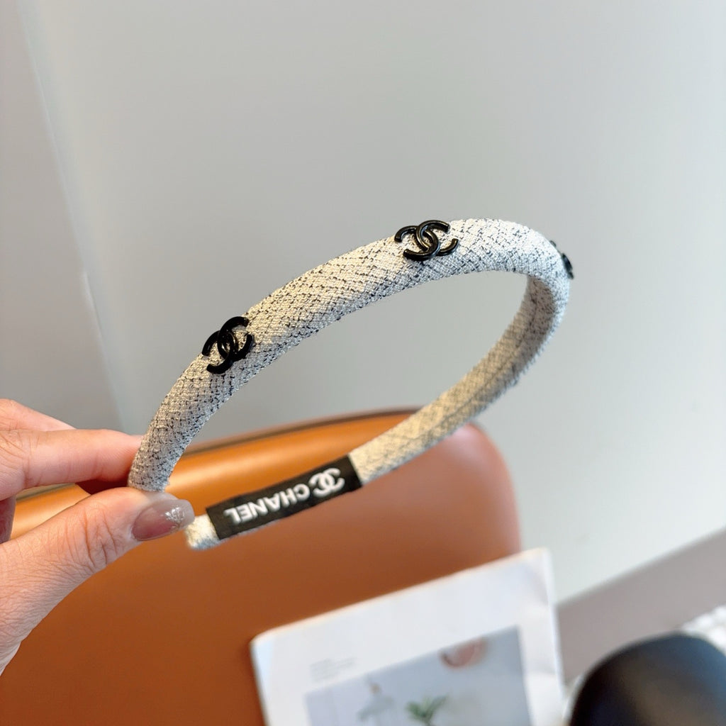 CHANEL Logo Headband
