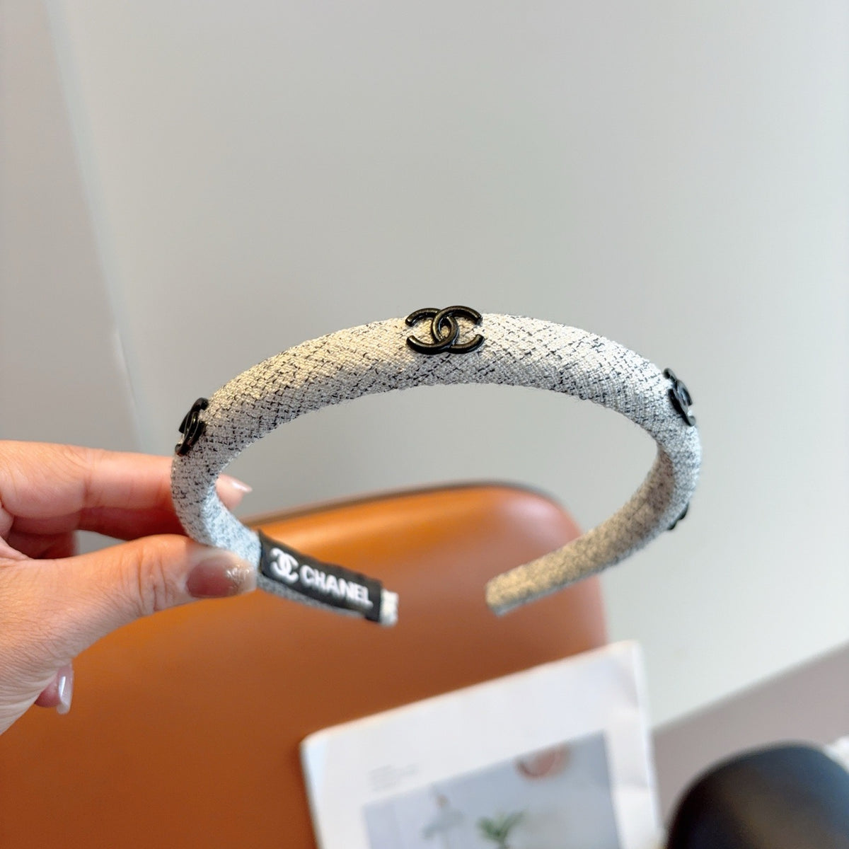 CHANEL Logo Headband