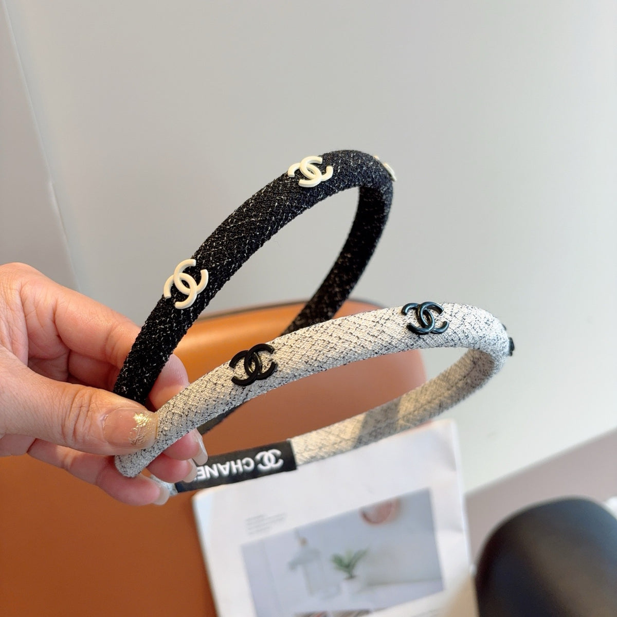 CHANEL Logo Headband