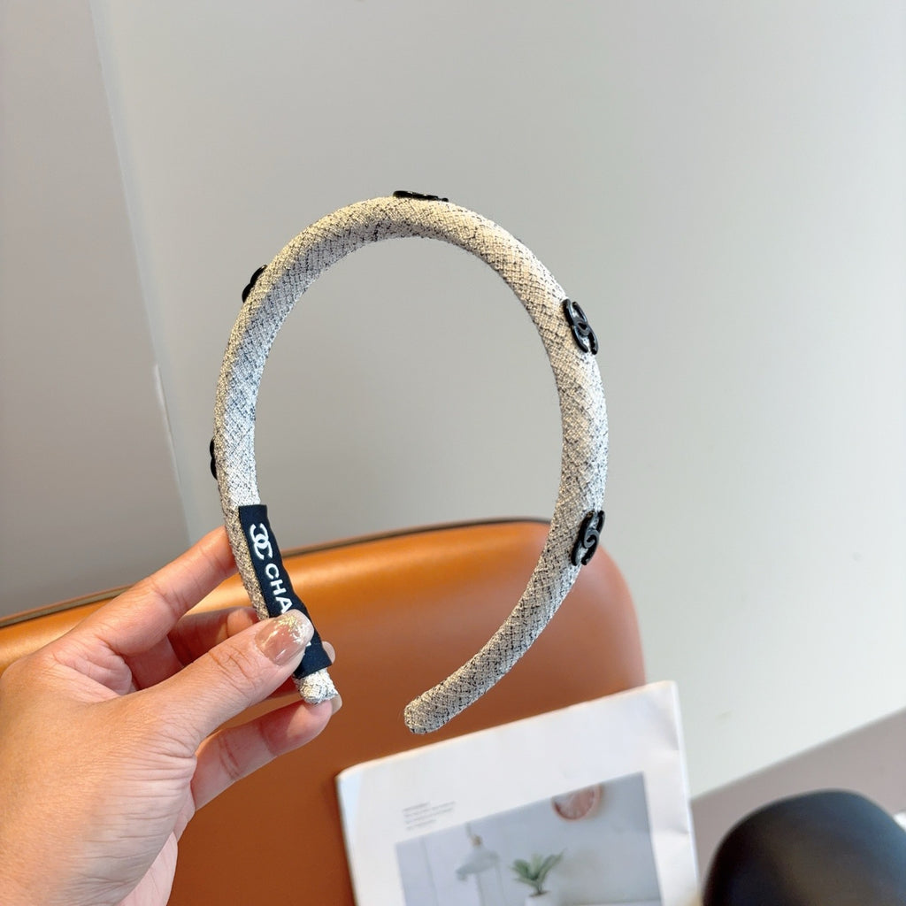 CHANEL Logo Headband