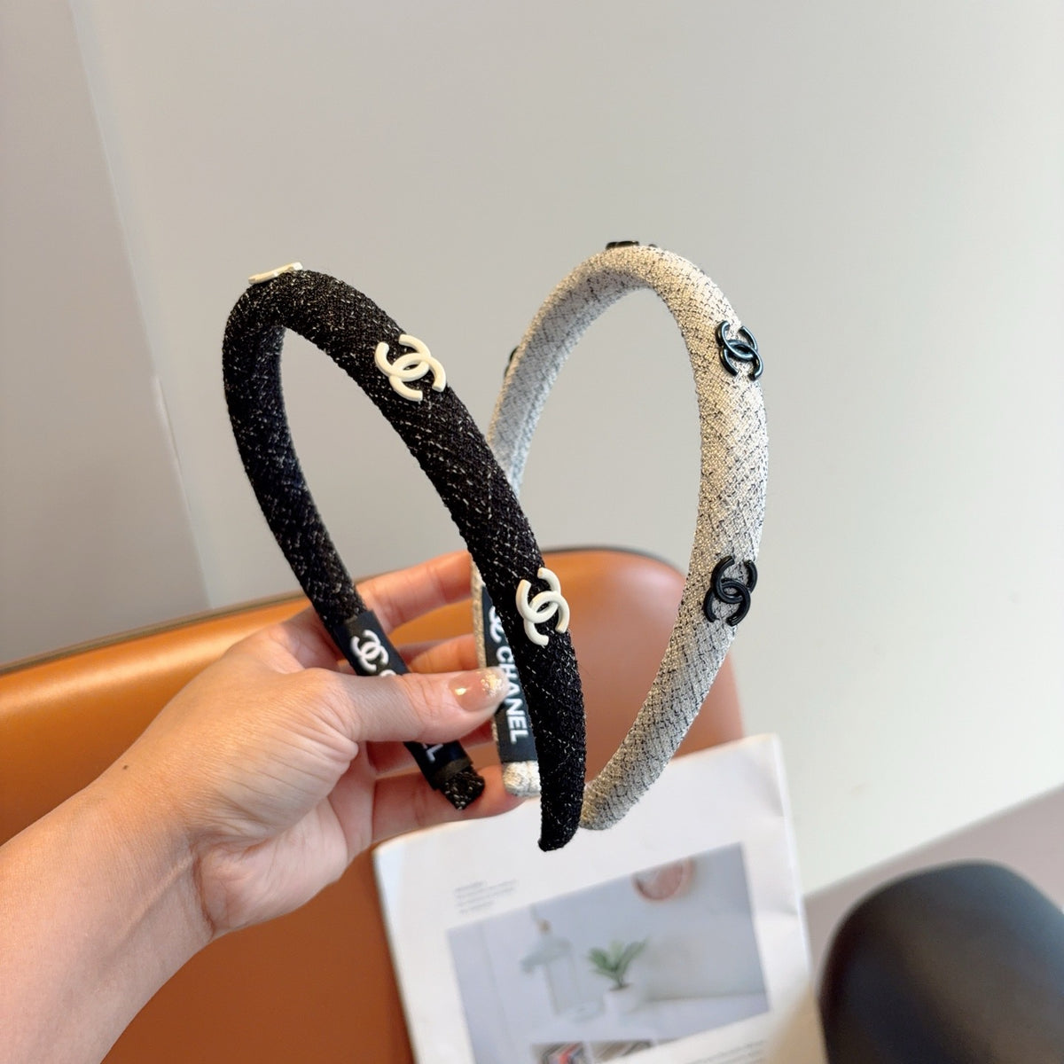 CHANEL Logo Headband