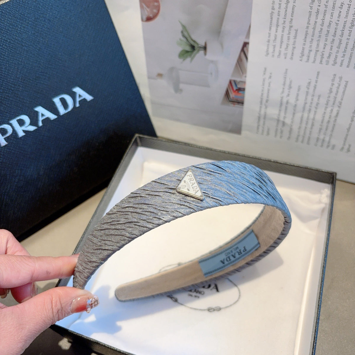 PRADA Logo Headband