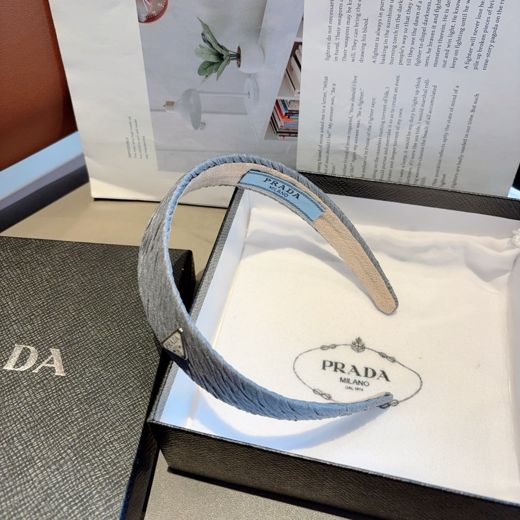 PRADA Logo Headband