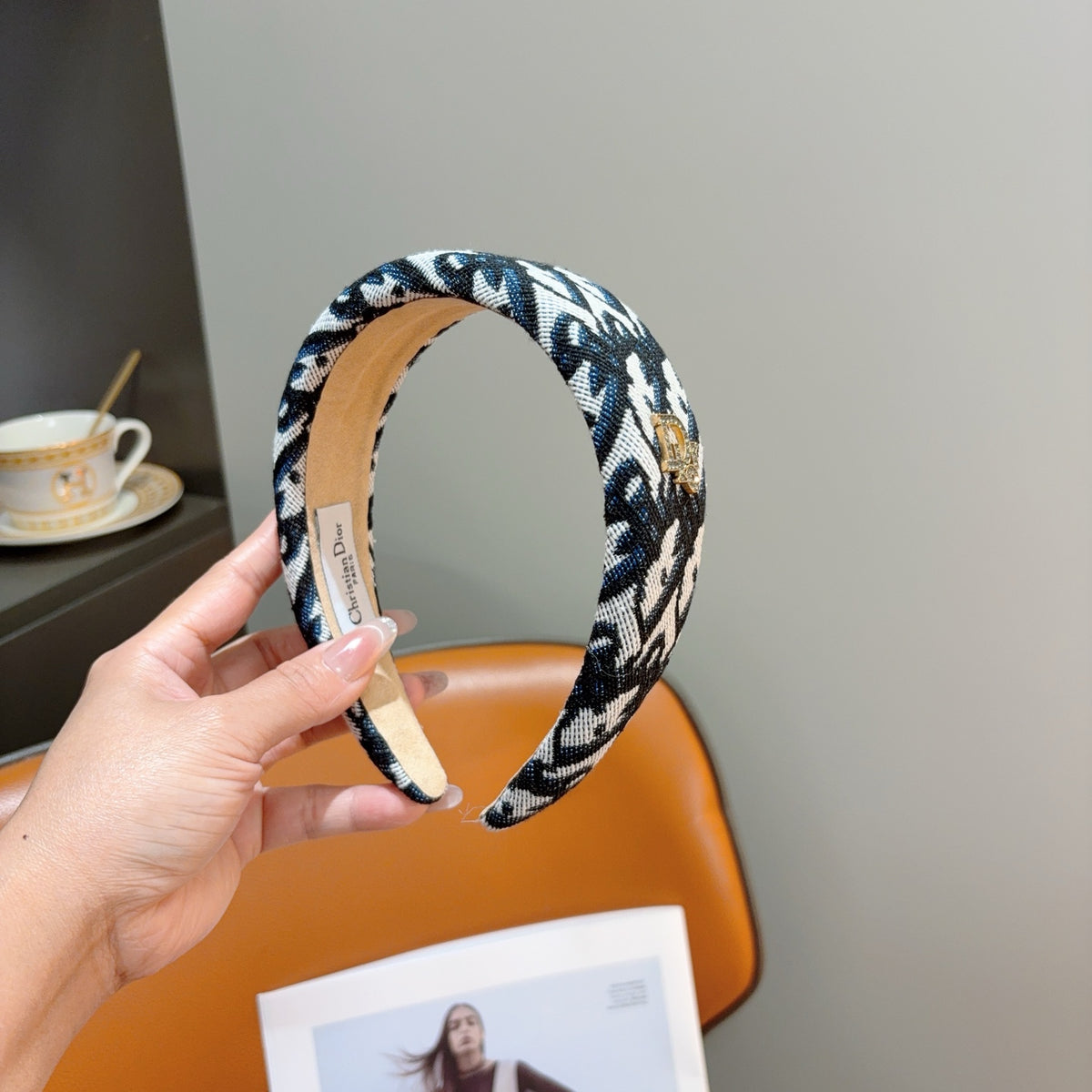 DIOR Logo Headband