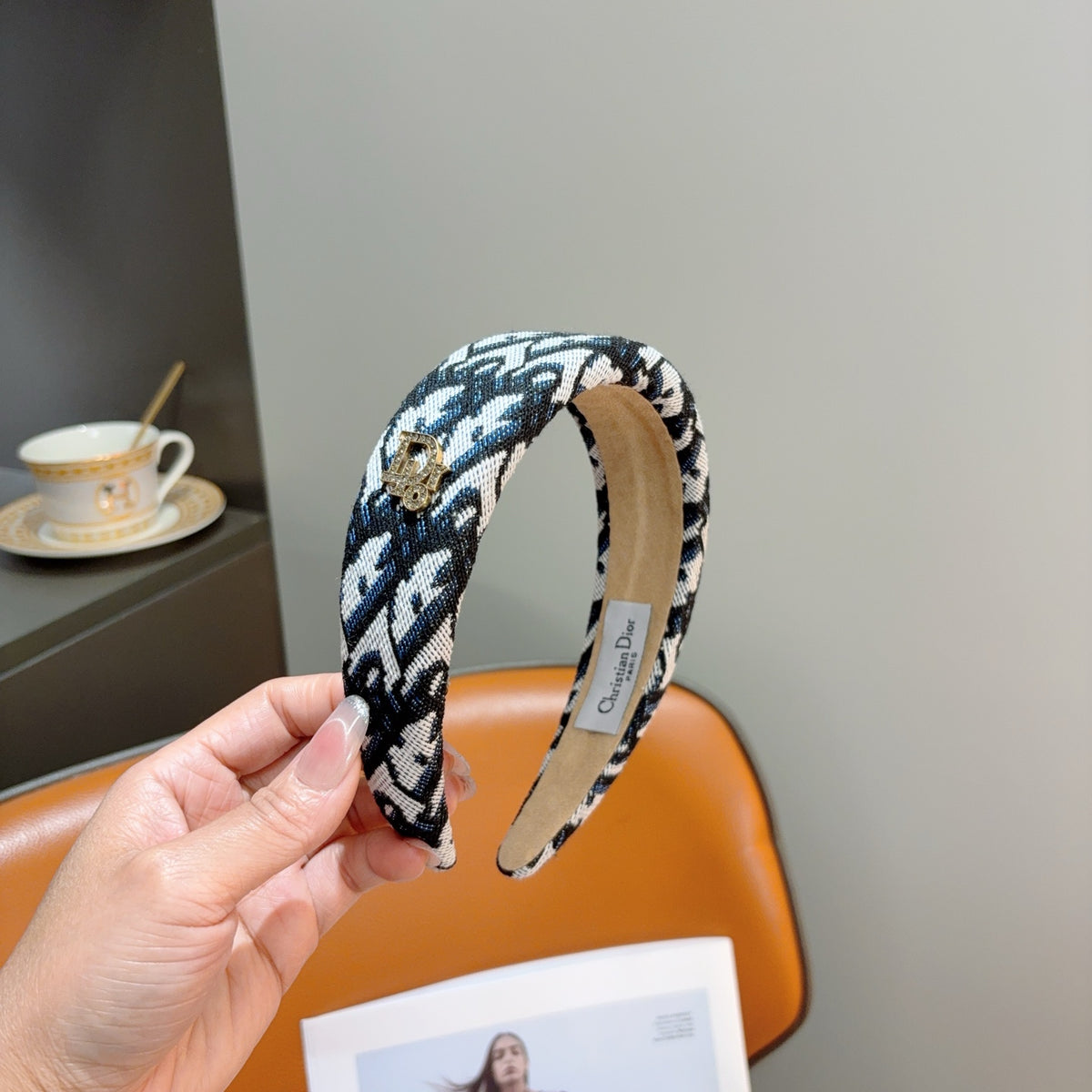 DIOR Logo Headband