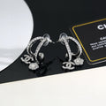 CHANEL Double-C Earrings