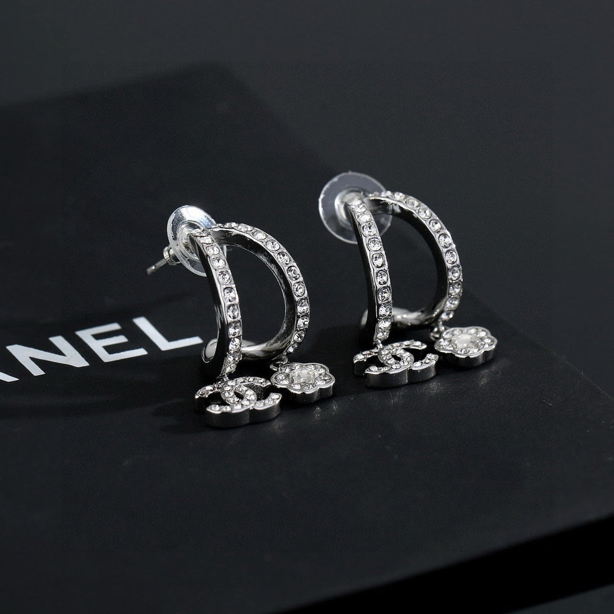 CHANEL Double-C Earrings