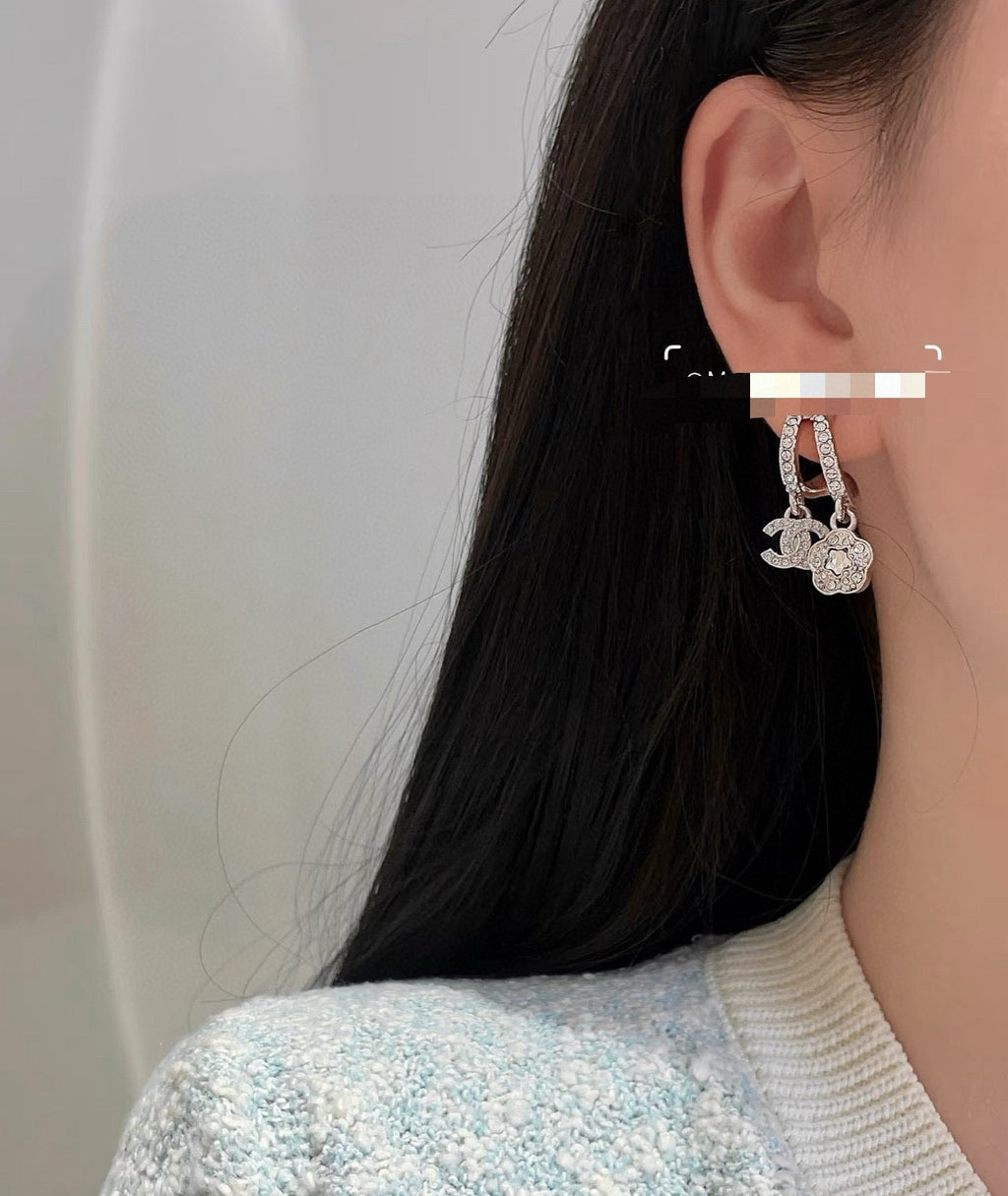 CHANEL Double-C Earrings