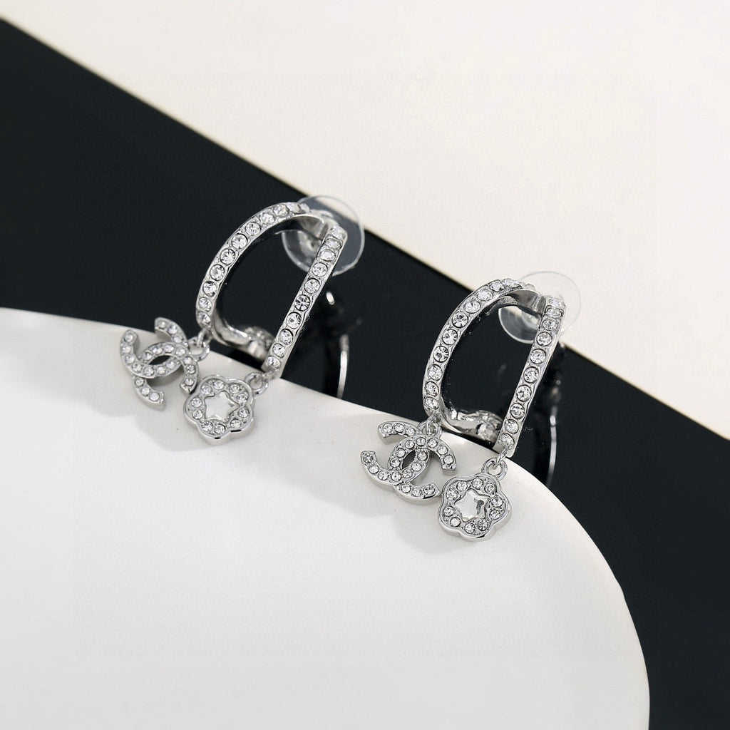 CHANEL Double-C Earrings