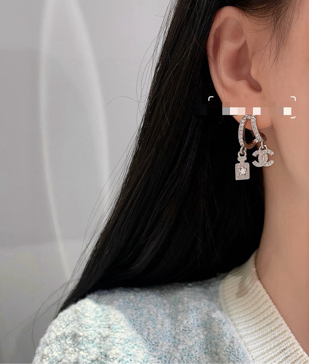 CHANEL Double-C Earrings