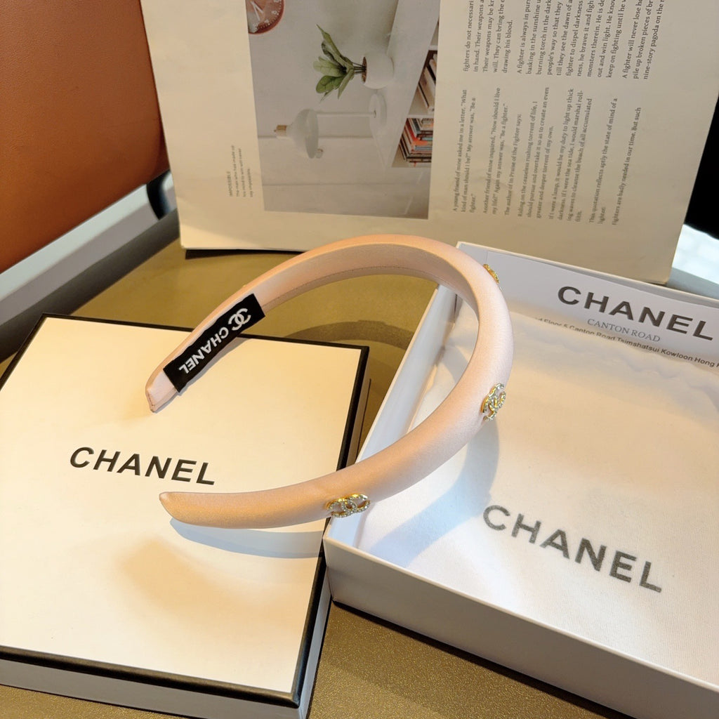 CHANEL Logo Headband