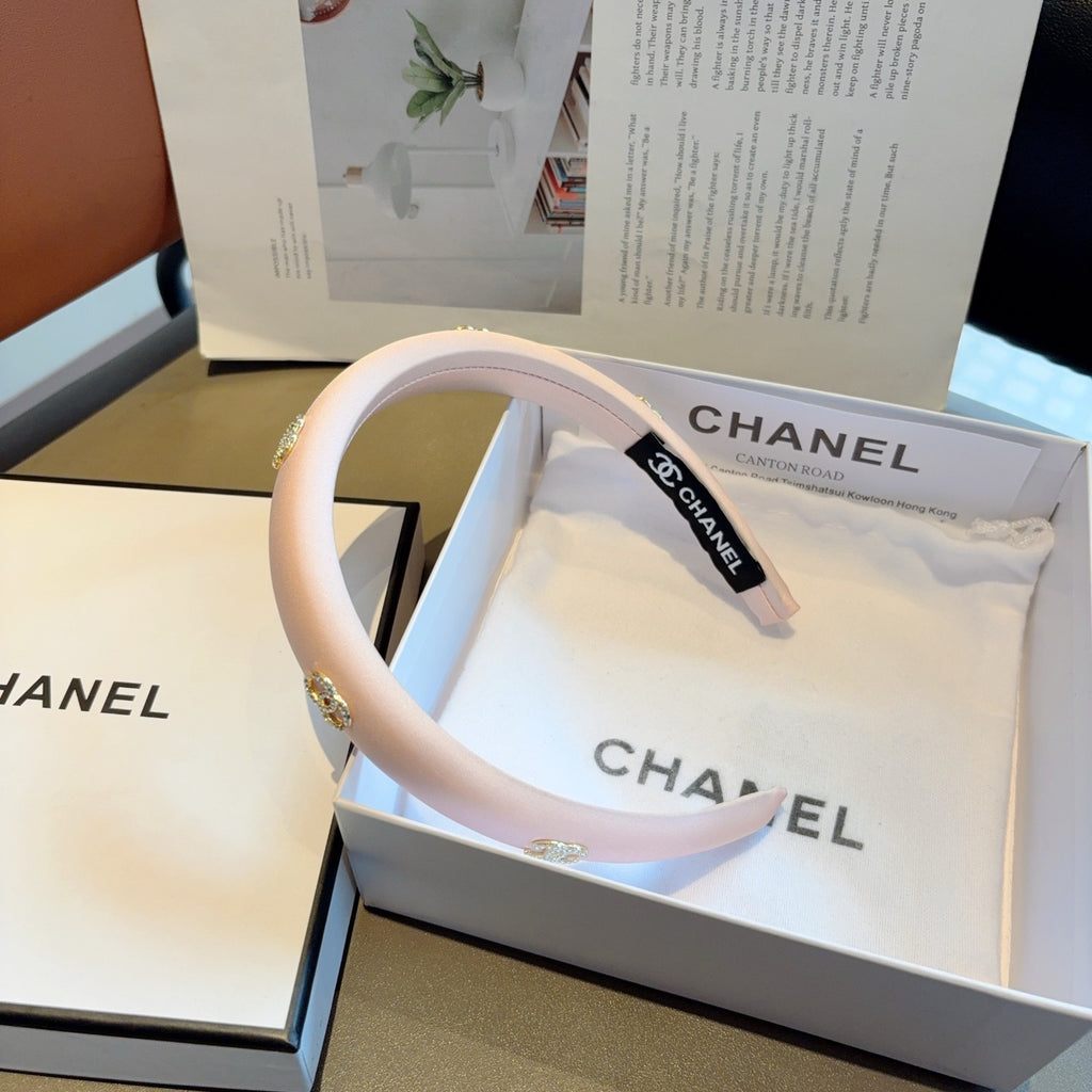 CHANEL Logo Headband