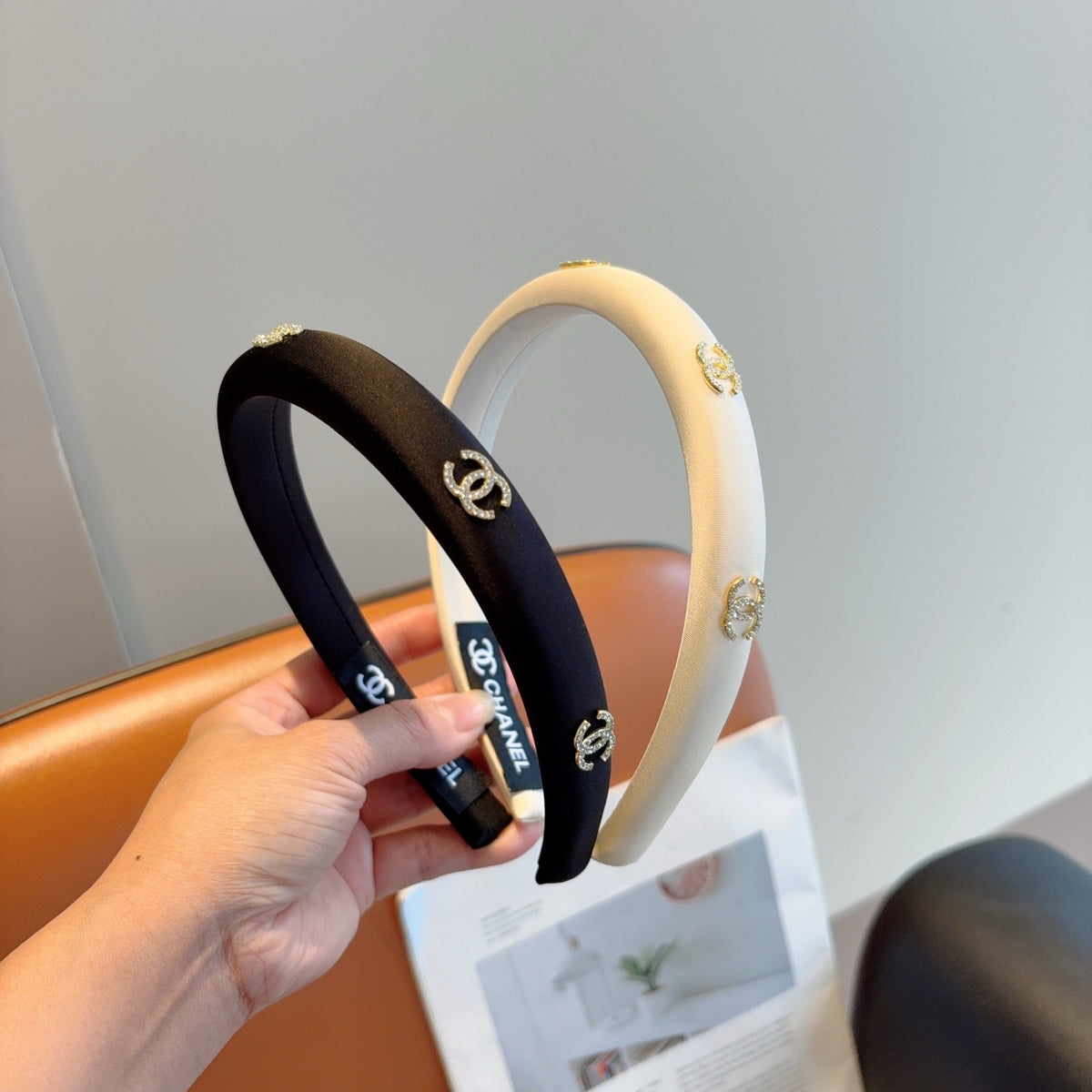 CHANEL Logo Headband
