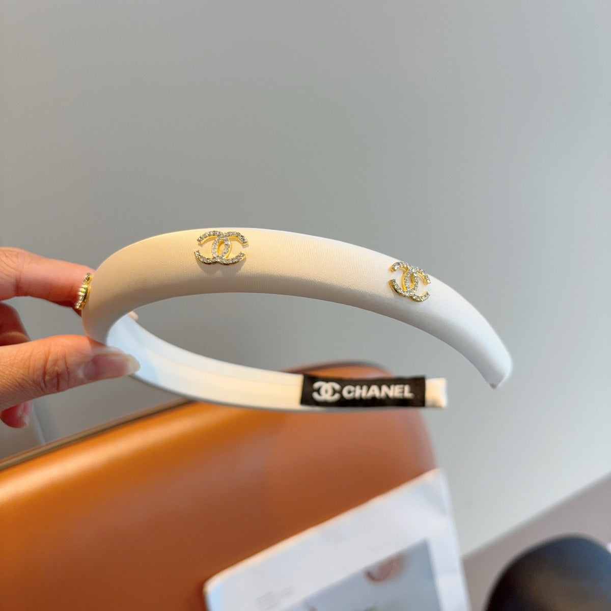 CHANEL Logo Headband