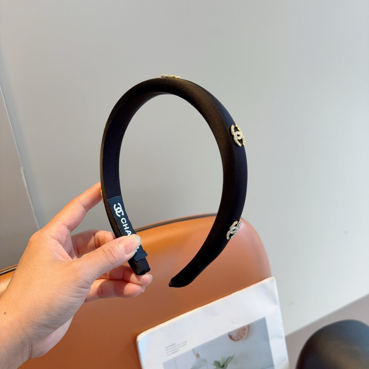CHANEL Logo Headband