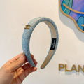 CHANEL Denim Headband
