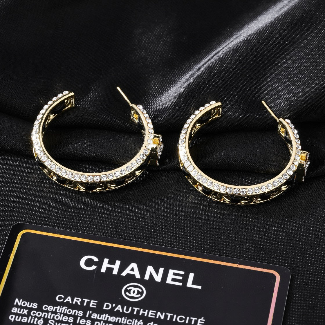 CHANEL P65 Pearl Earrings