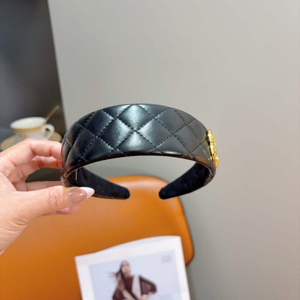 CHANEL Leather Headband