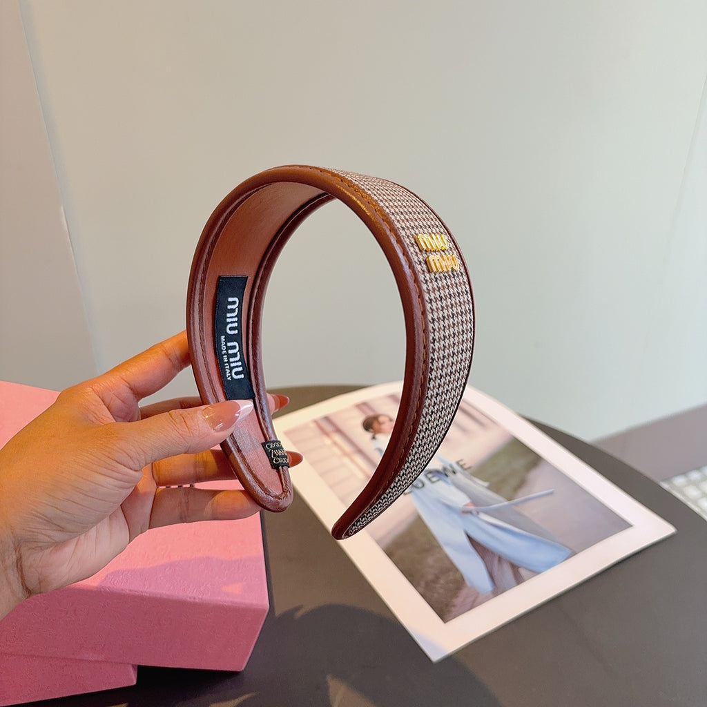 MIU MIU Leather Headband