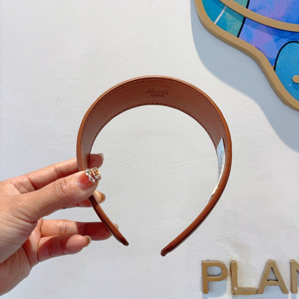 CELINE Leather Headband