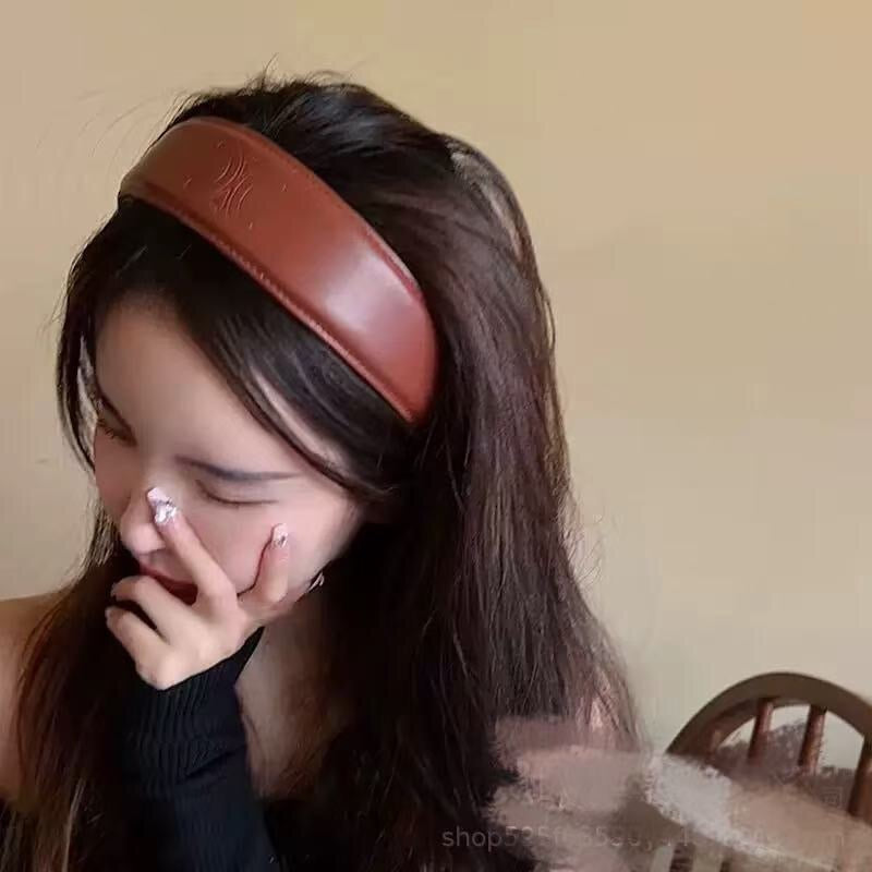 CELINE Leather Headband
