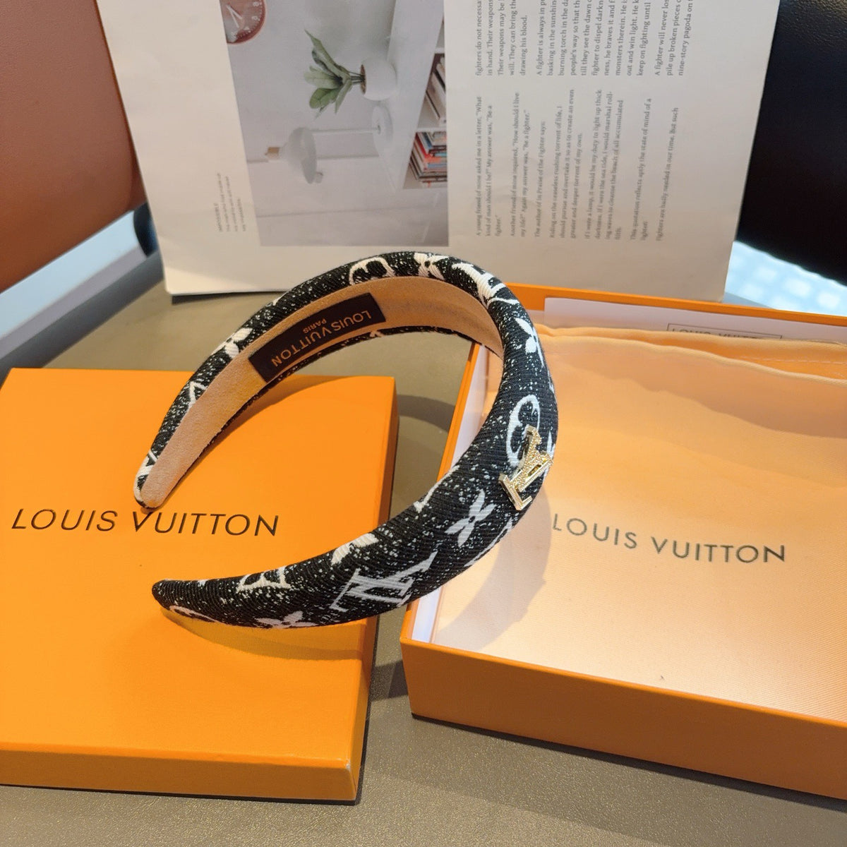 LOUIS VUITTON Wide Headband