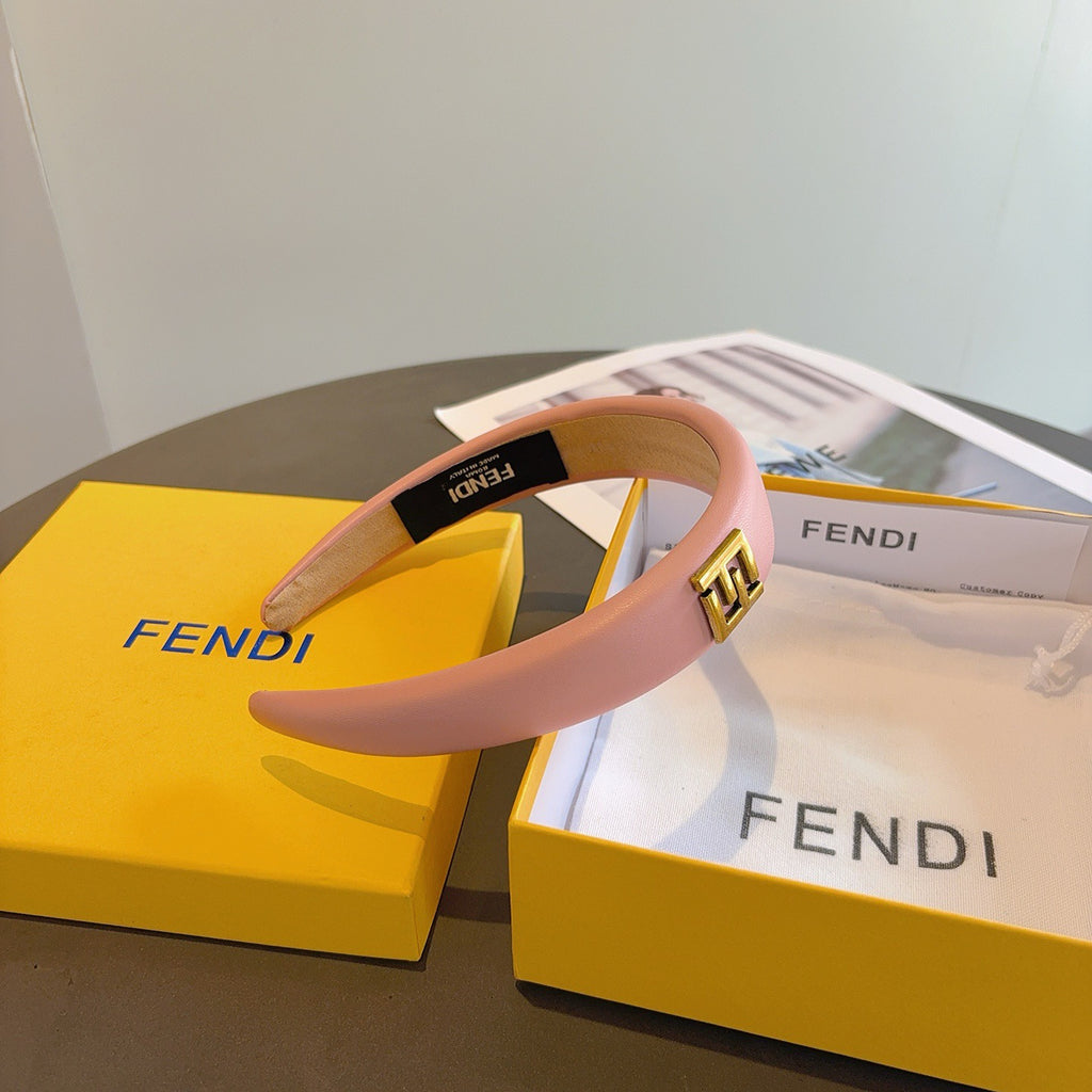 FENDI Leather Headband
