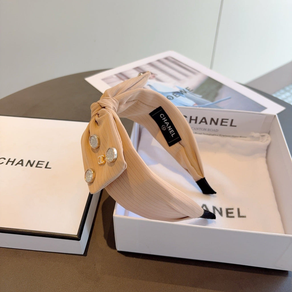 CHANEL Bow Vintage Headband