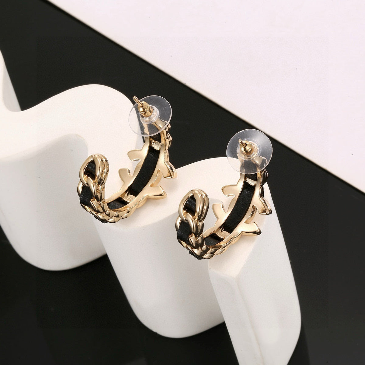 CHANEL Double-C Earrings