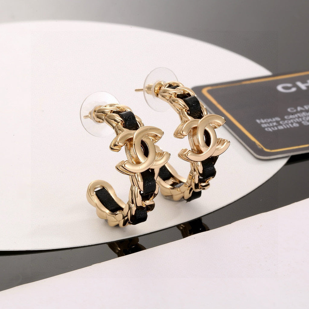 CHANEL Double-C Earrings
