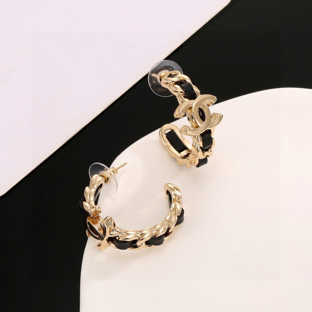 CHANEL Double-C Earrings