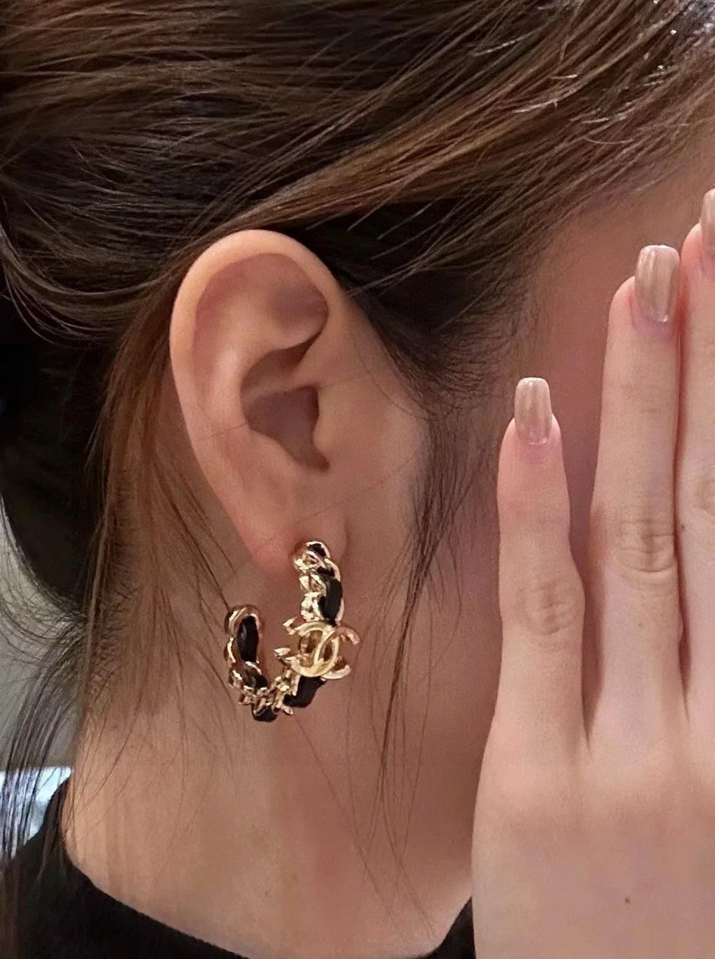 CHANEL Double-C Earrings