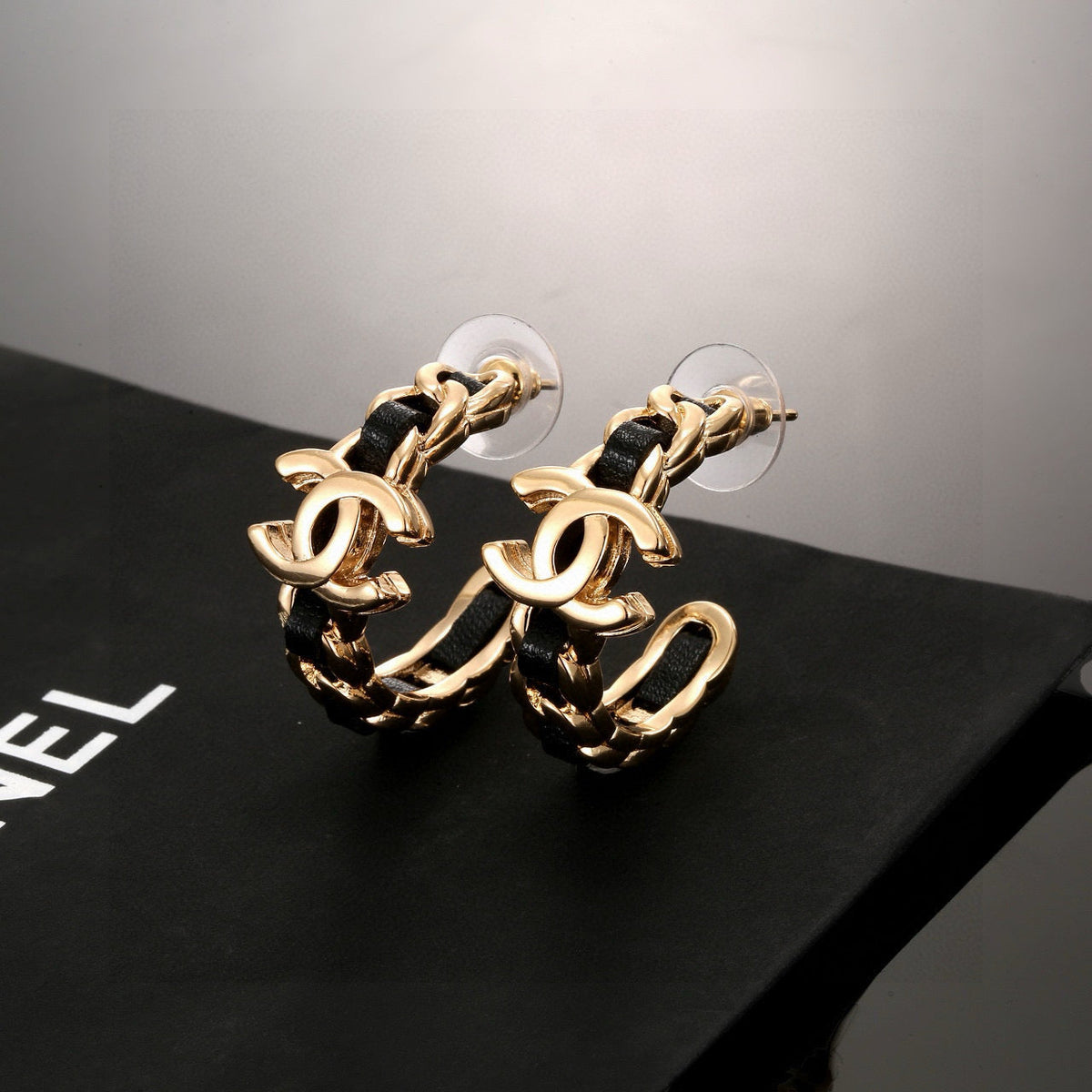 CHANEL Double-C Earrings