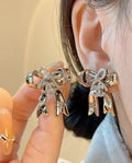 CHANEL Bow Earrings