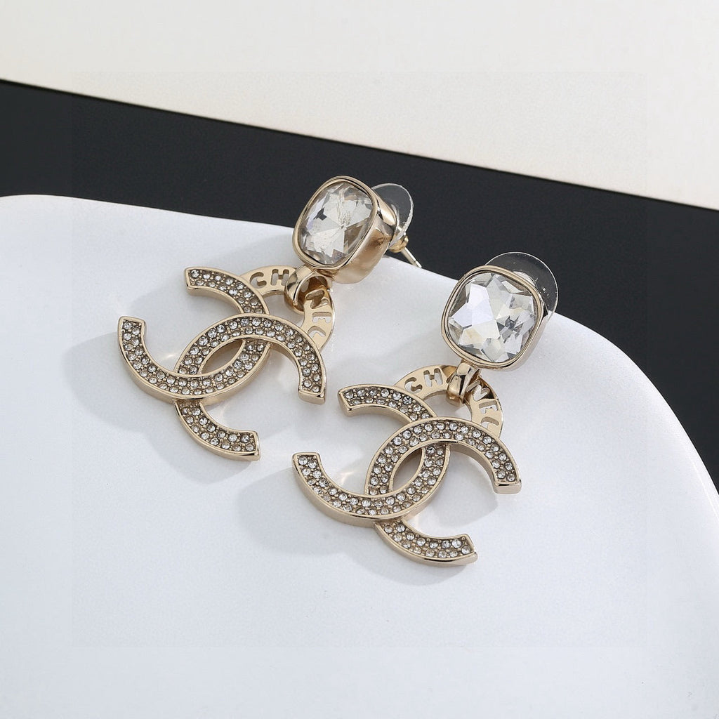CHANEL Double-C Earrings