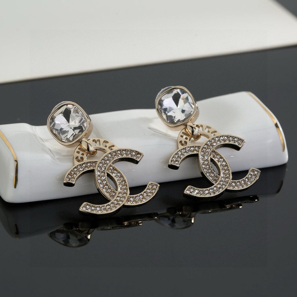 CHANEL Double-C Earrings