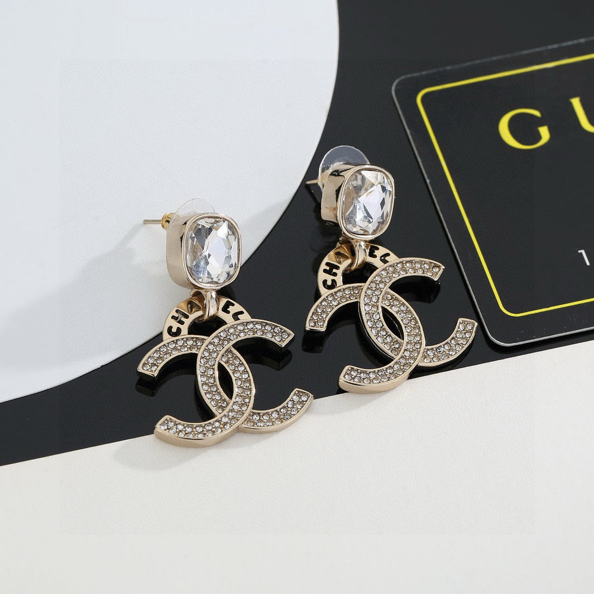 CHANEL Double-C Earrings