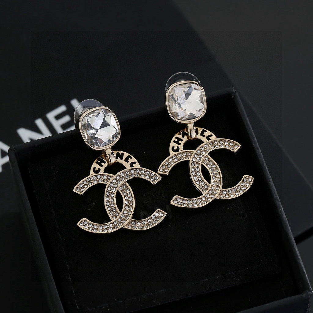 CHANEL Double-C Earrings