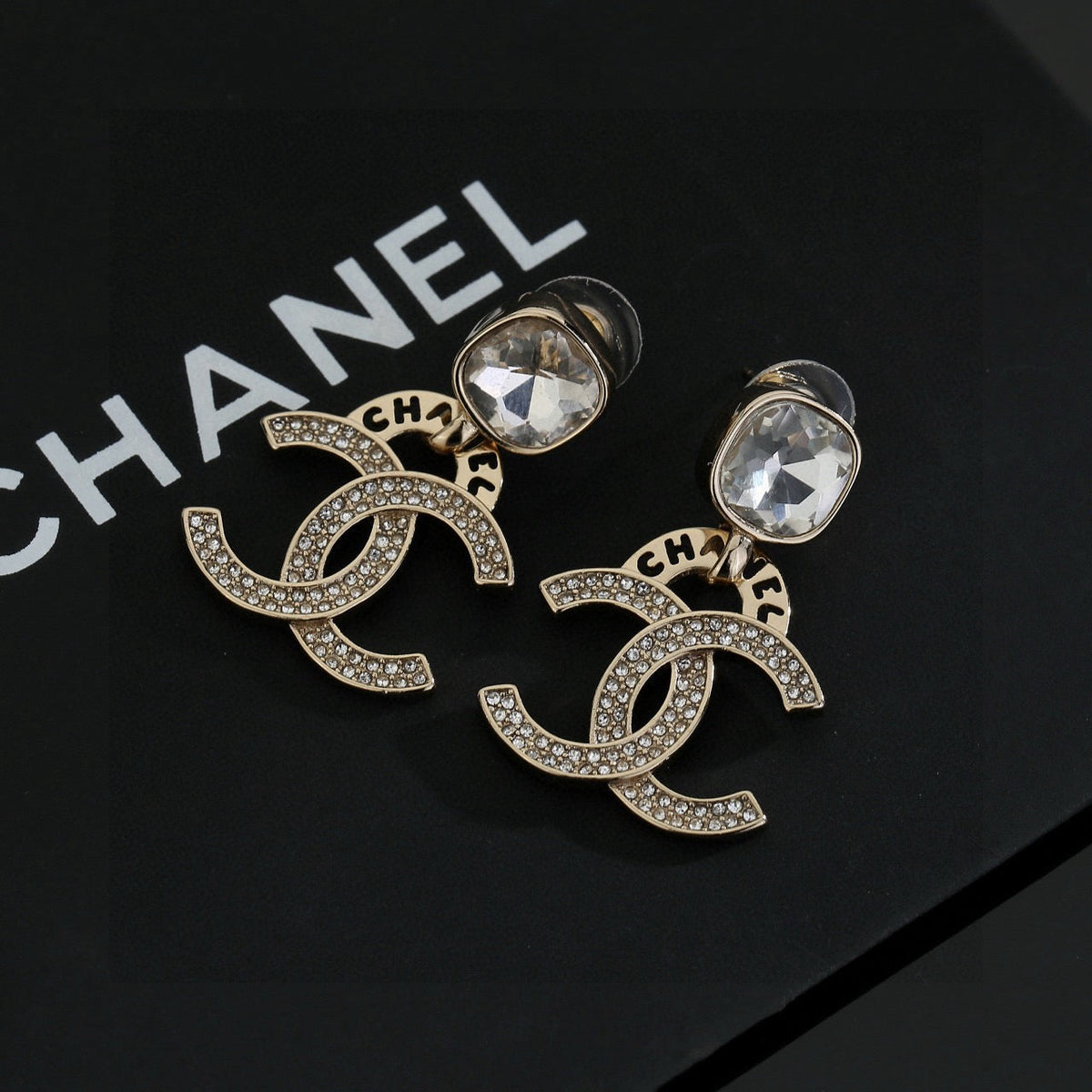 CHANEL Double-C Earrings