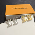 LOUIS VUITTON Crystal Earrings