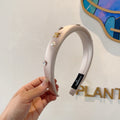 CHANEL Crystal Satin Vintage Headband