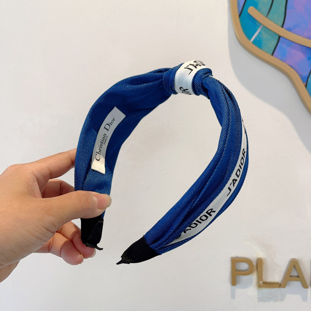 DIOR Denim Headband