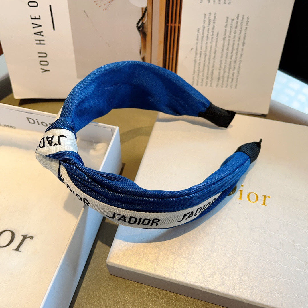 DIOR Denim Headband