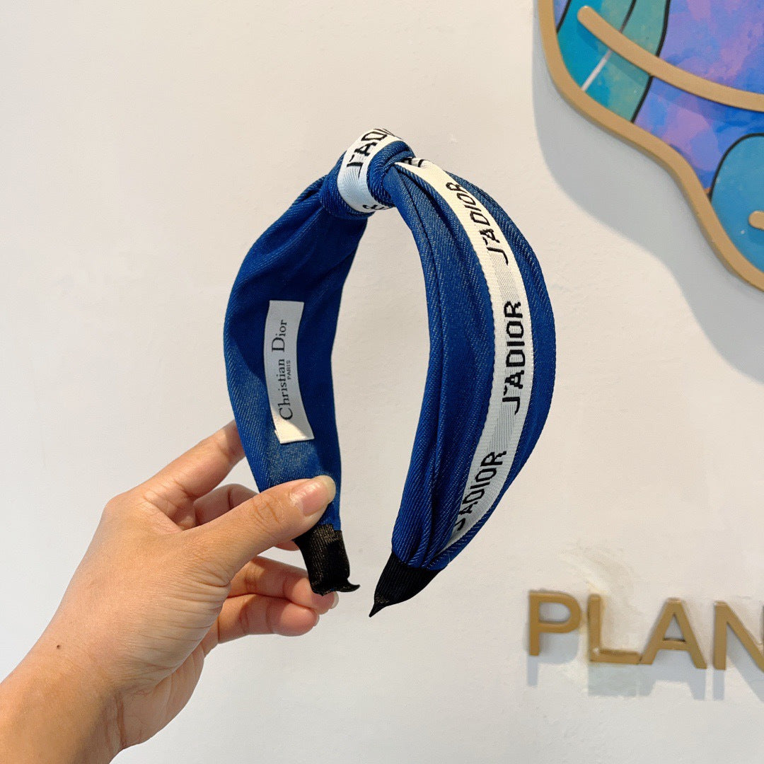 DIOR Denim Headband