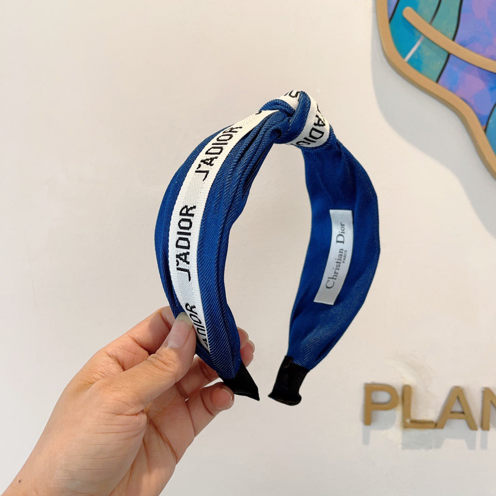 DIOR Denim Headband