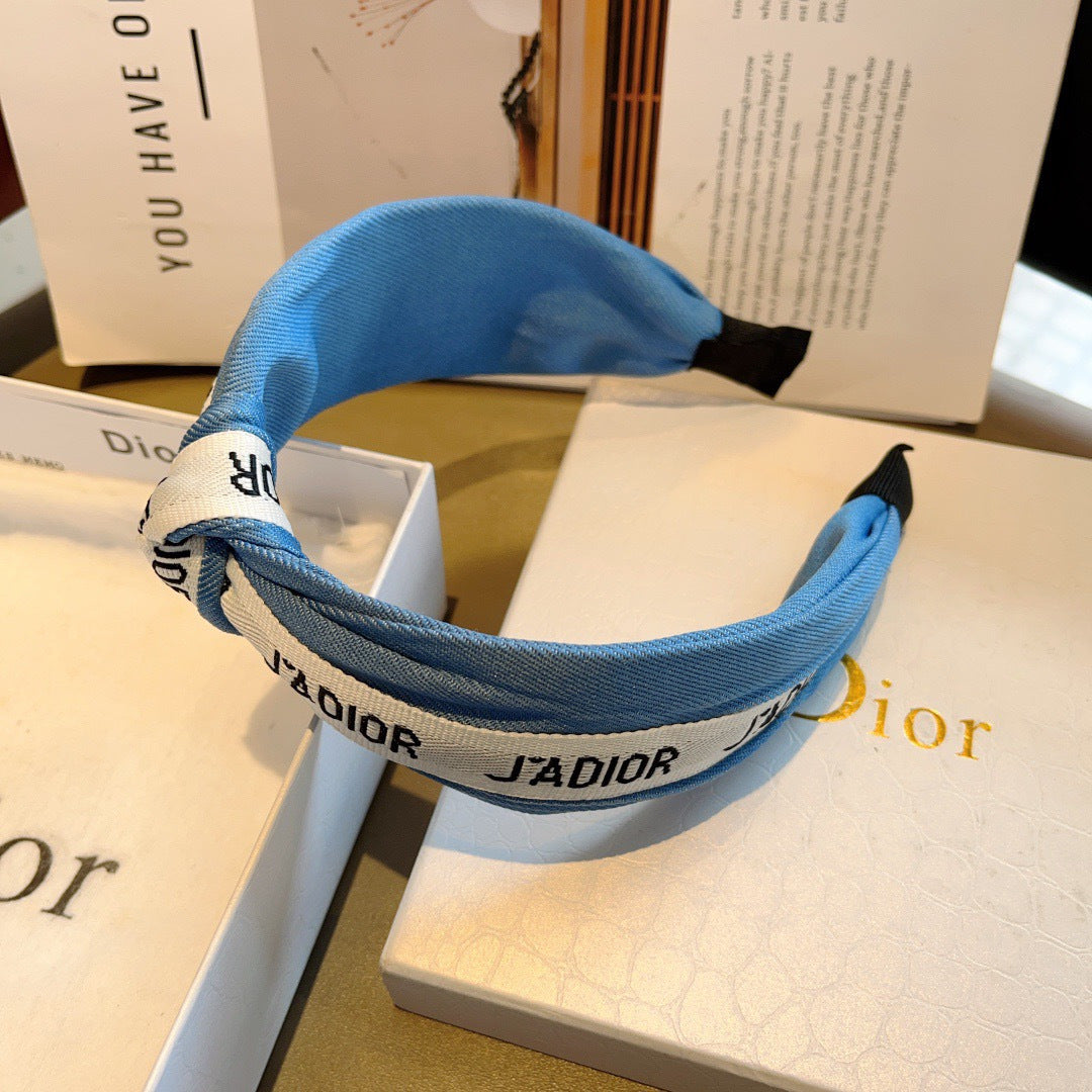 DIOR Denim Headband