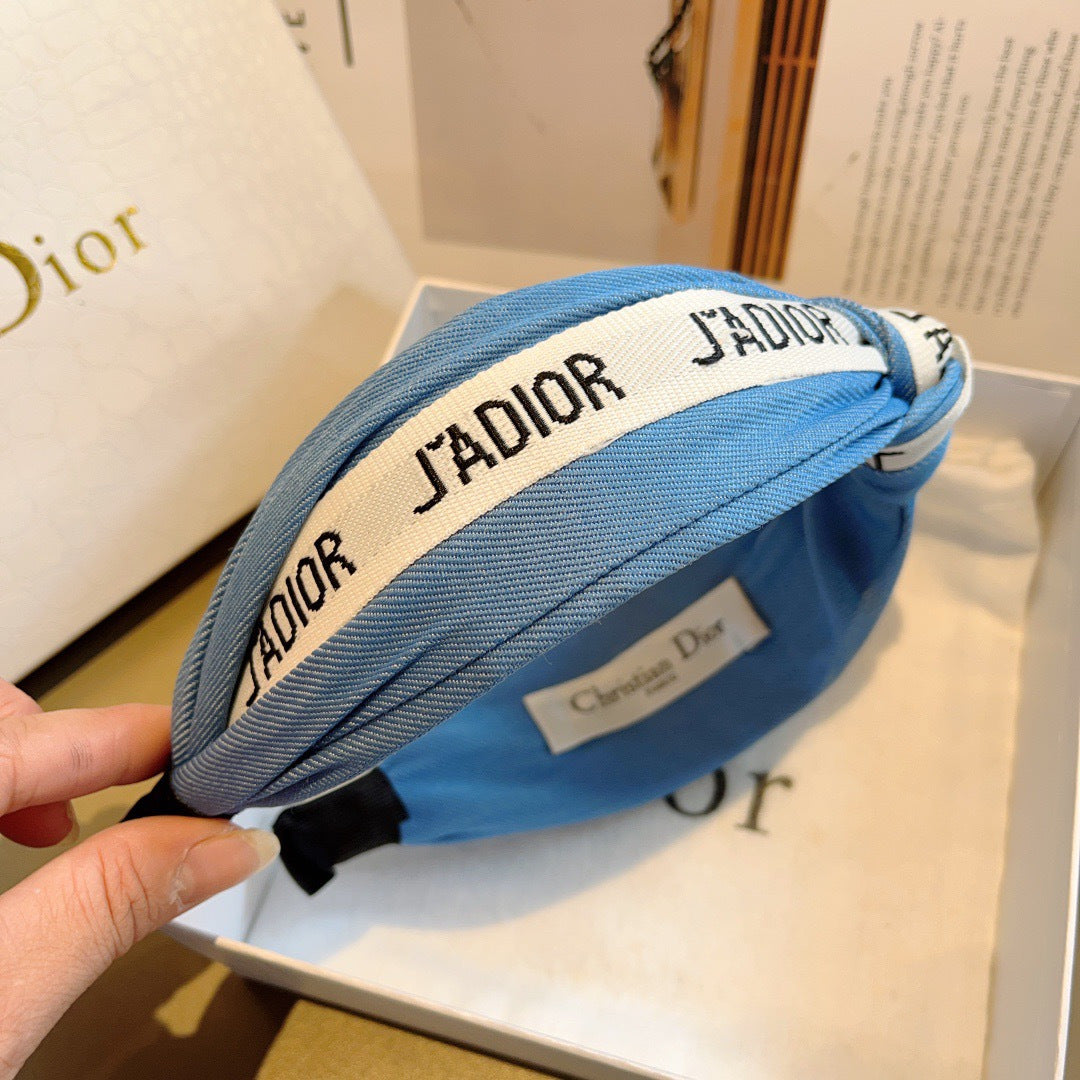 DIOR Denim Headband
